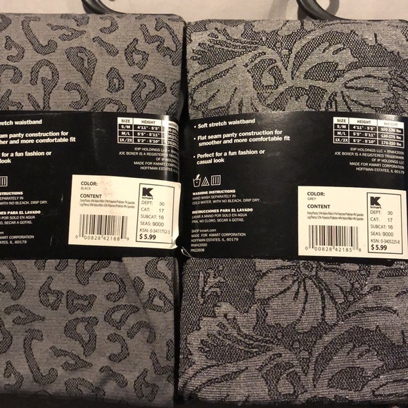 Fun print tights bundle - Picture 4 of 4